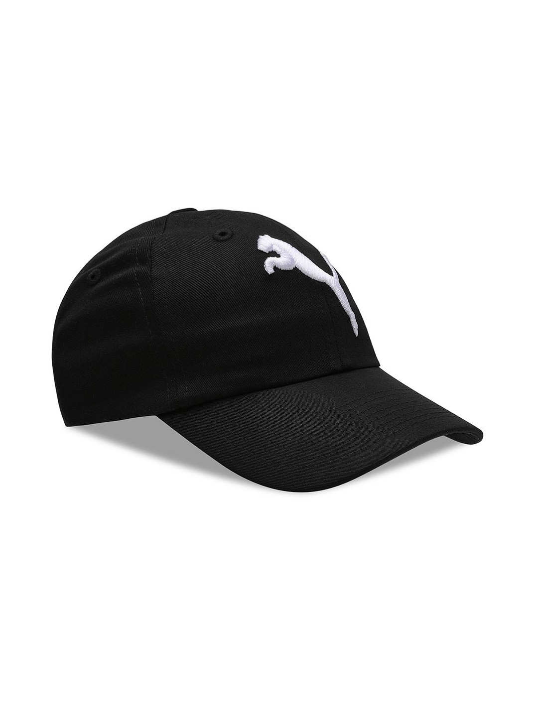 

Puma Kids Cotton Logo Embroidered Baseball Cap, Black