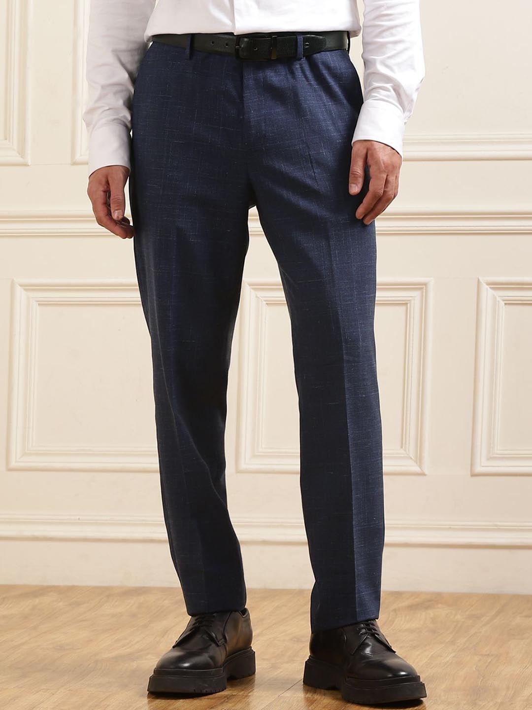 

Ted Baker Men Regular Fit Formal Trousers, Na