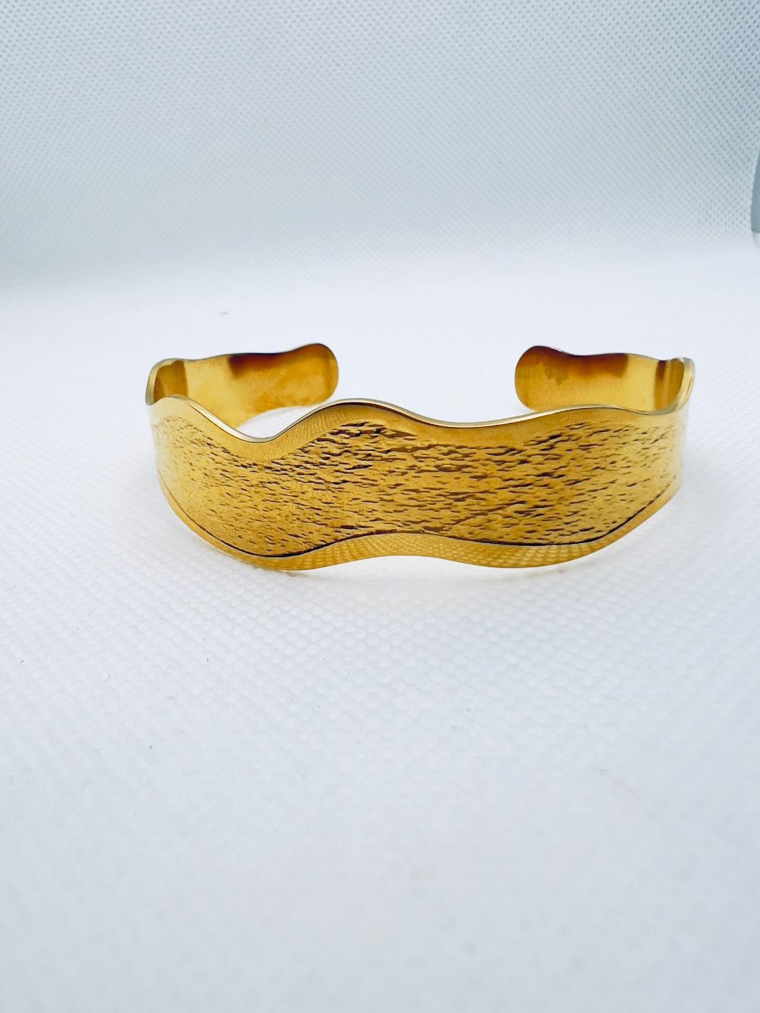 

XAGO Gold Plated Cuff Bracelet