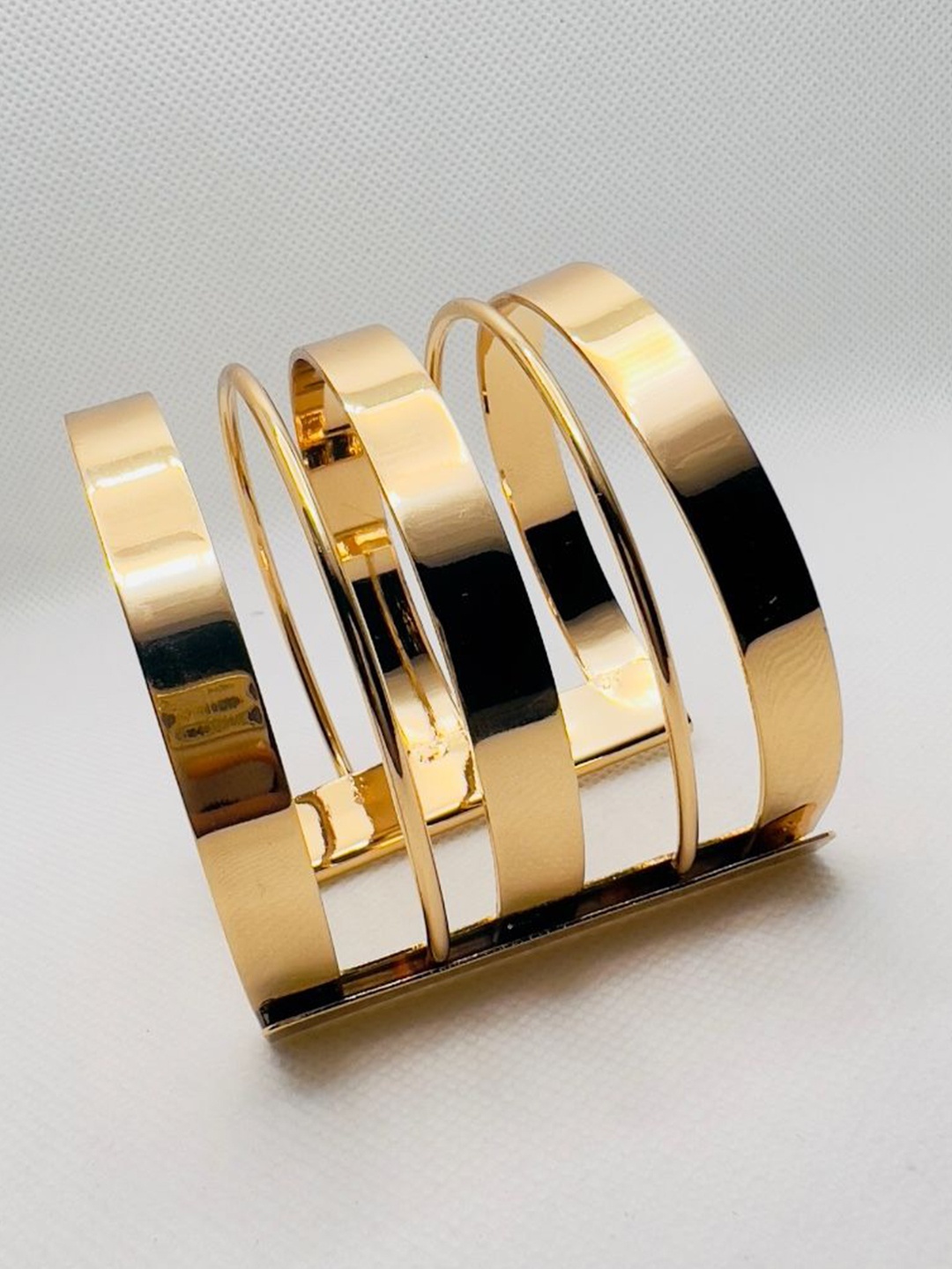 

XAGO Gold Plated Cuff Bracelet