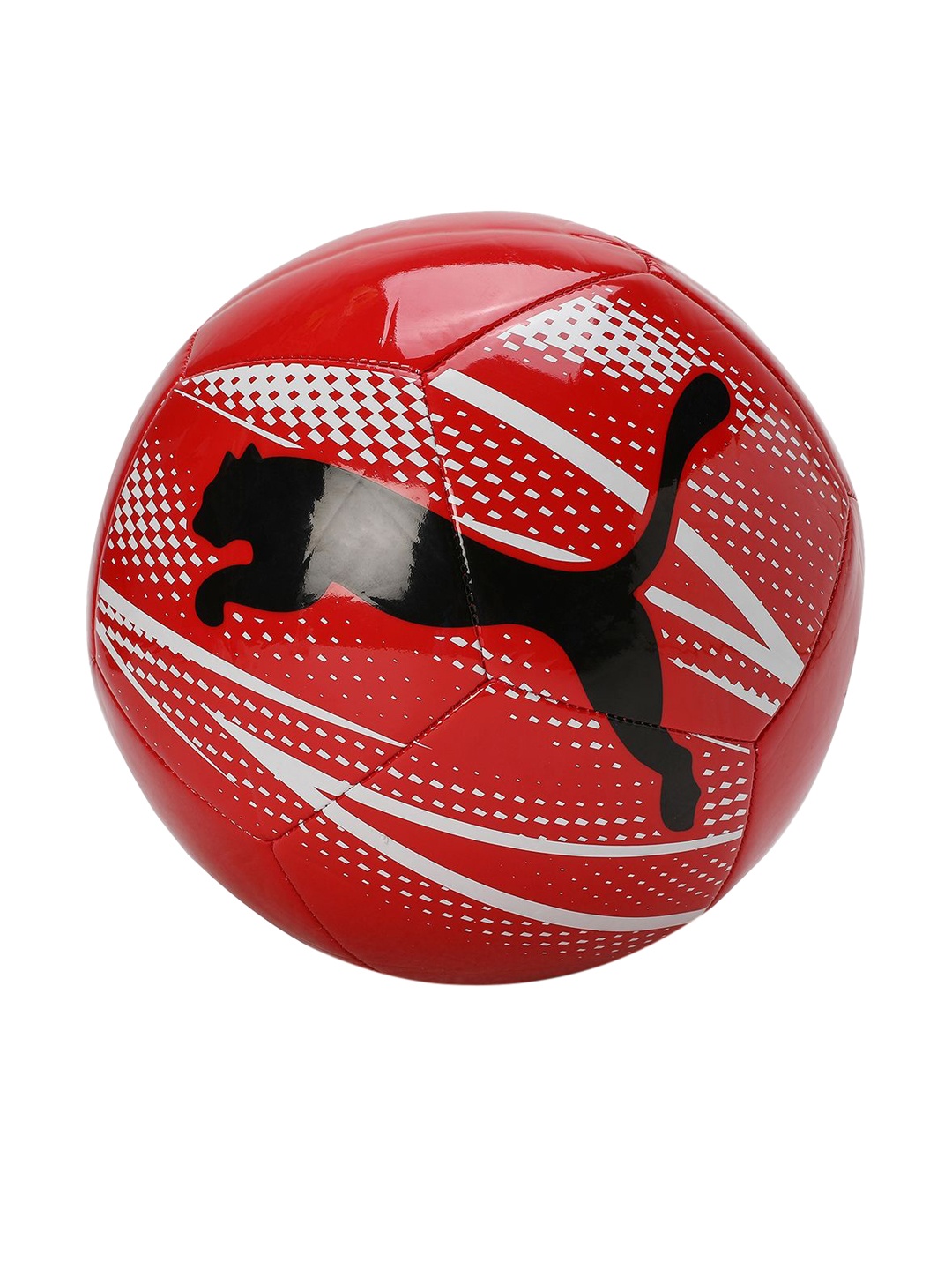 

Puma ATTACANTO Intermediate Polyester Logo Printed Footballs, Red