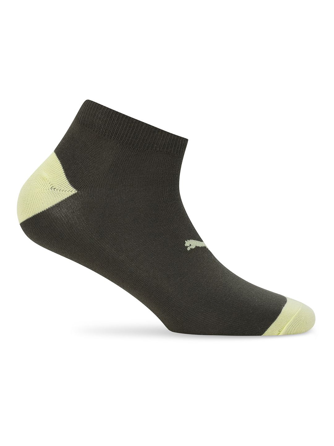 

Puma Unisex Brand Logo Printed Ankle Length Socks, Green