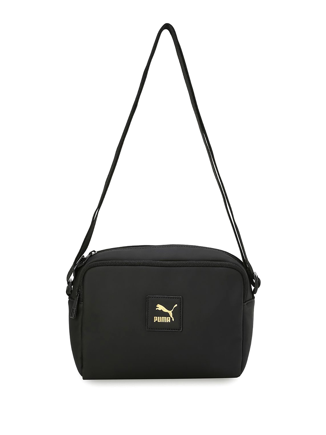 

Puma Classics LV8 PU Unisex X-Body Sling Bags, Black