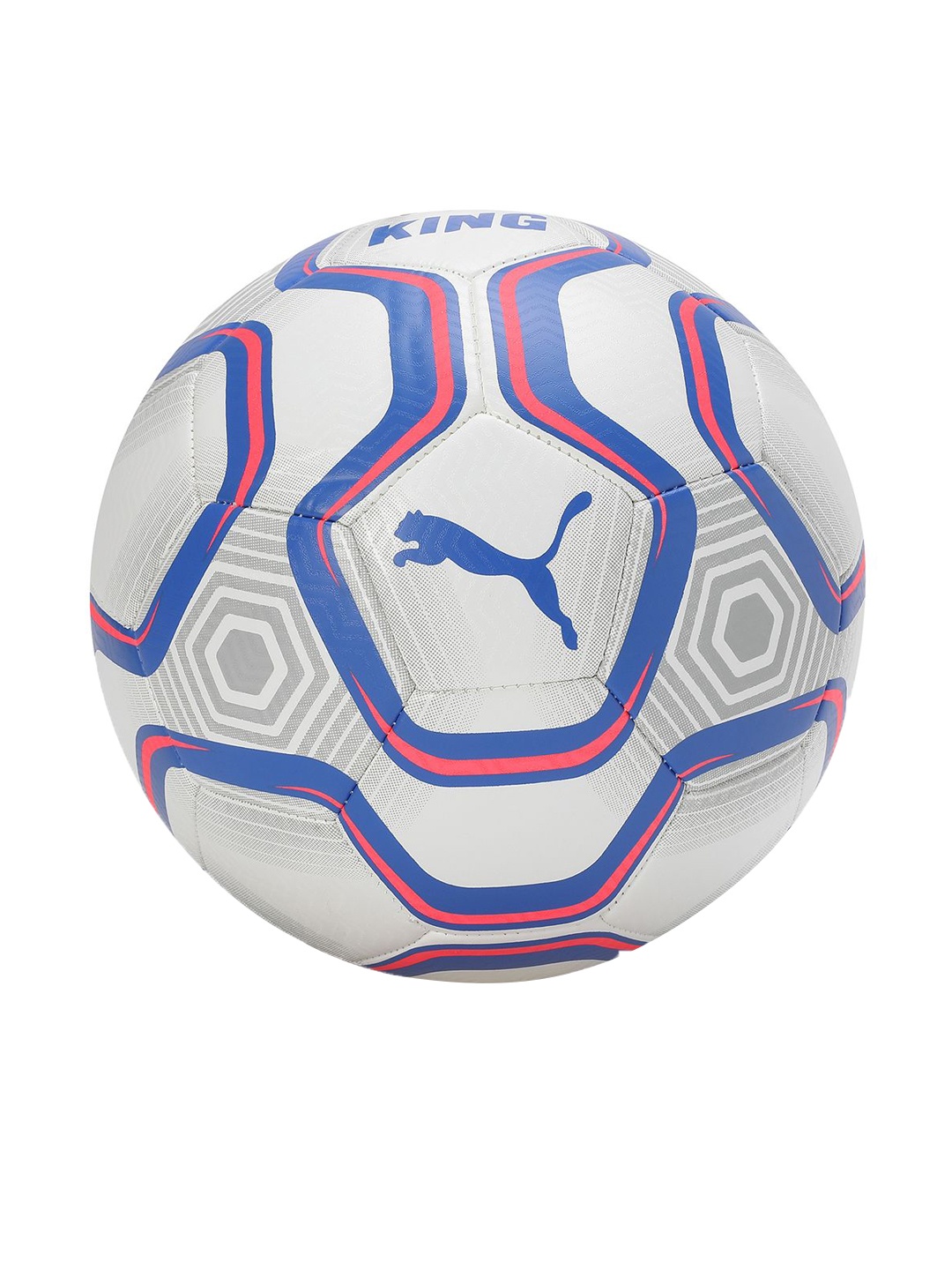 

Puma KING Unisex Intermediate Printed Footballs, White