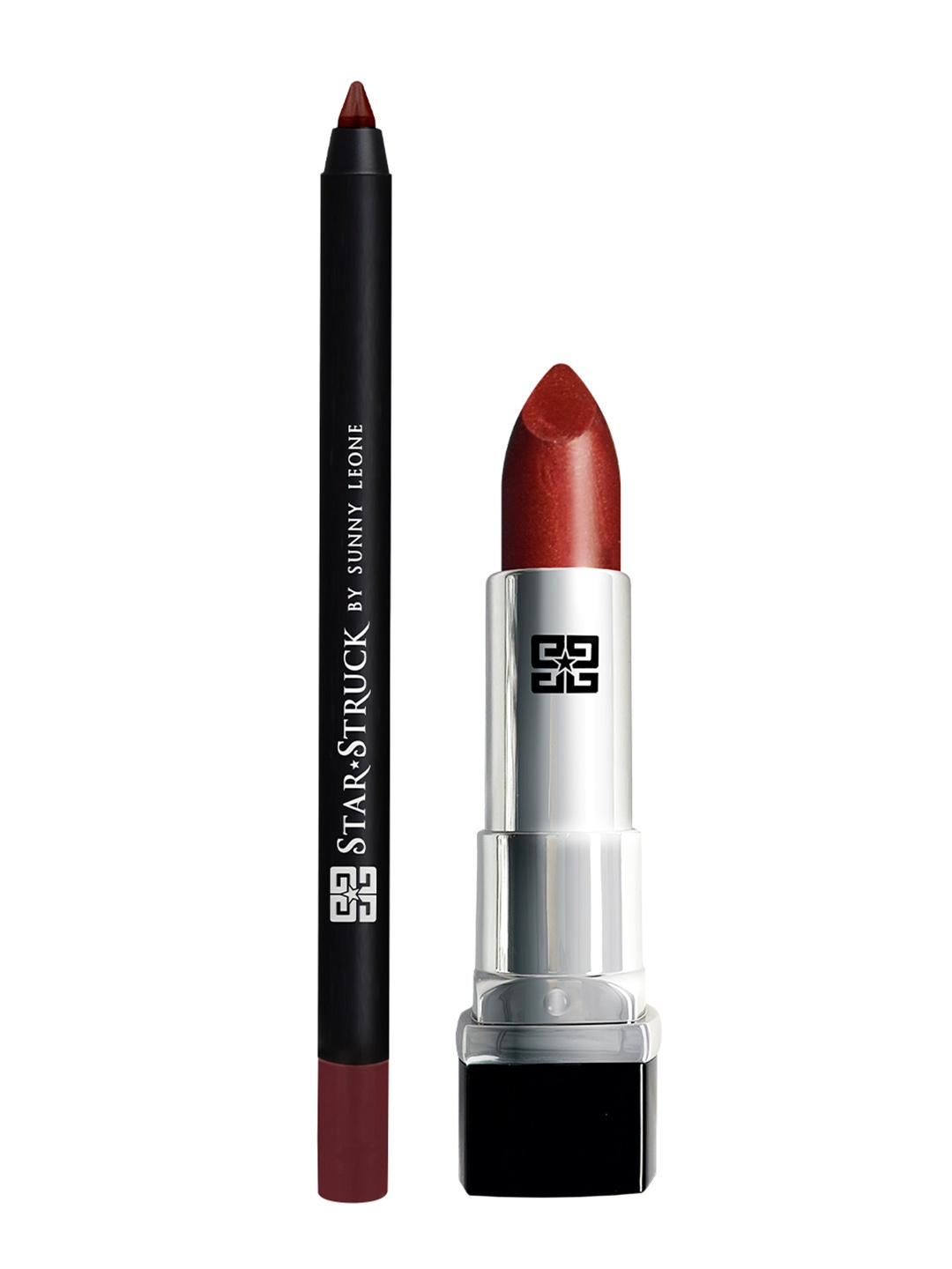

STARSTRUCK BY SUNNY LEONE 2-Pc Set of Lipstick 4.2g & Lip Liner 0.25g - Midnight Twinkle, Maroon