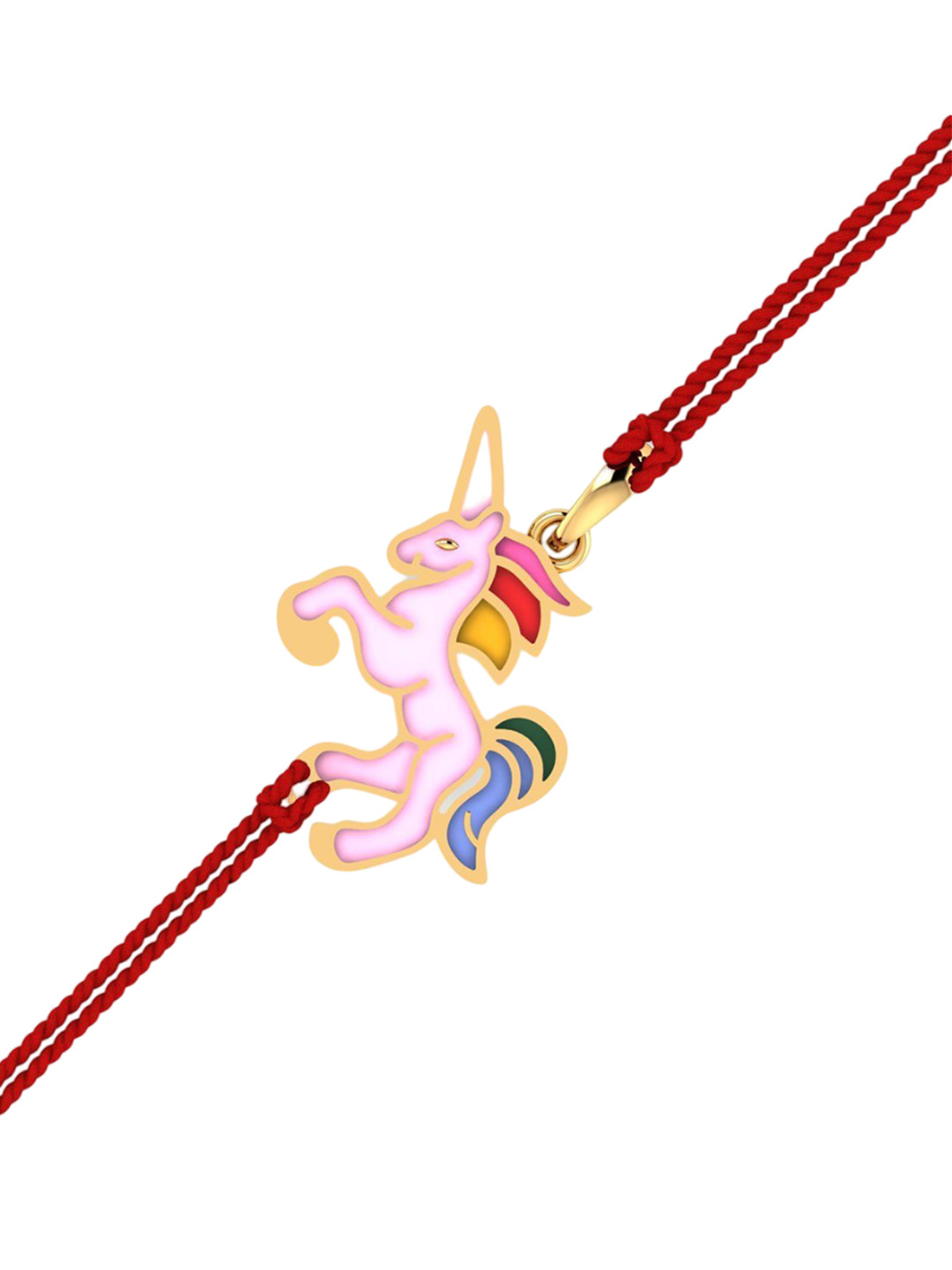 

KUBERBOX Kids 14K Gold Rakhi Pendant 1.48 g Gold
