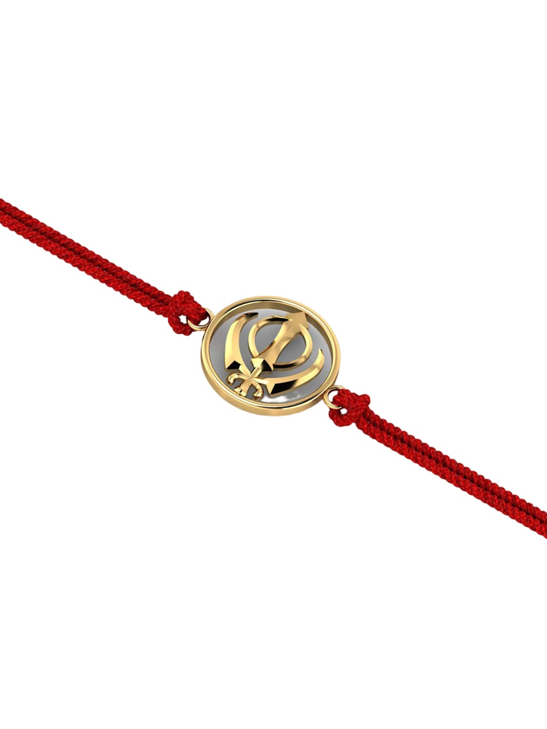 

KUBERBOX 14K Khanda Rakhi Gold