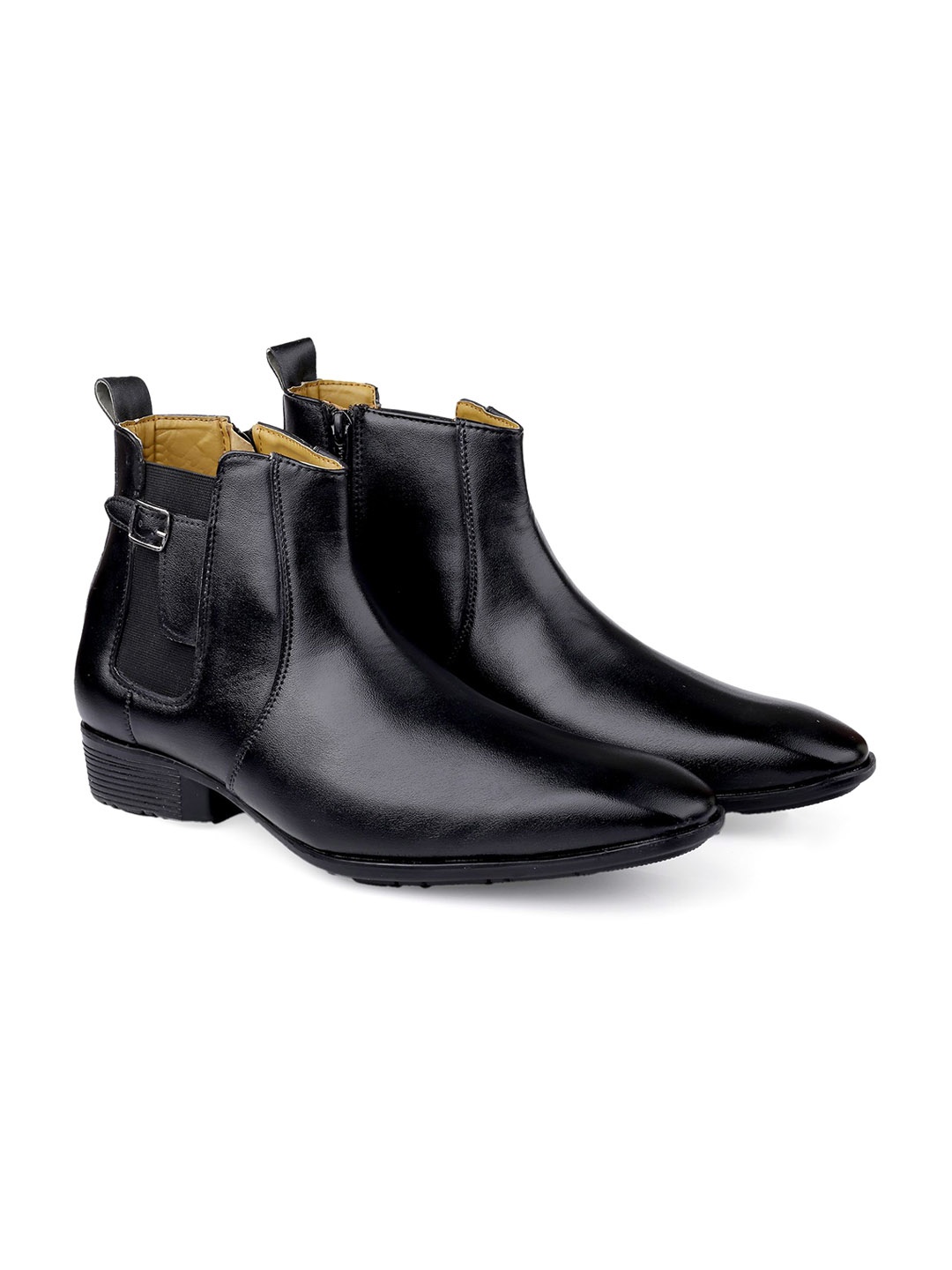 

The Roadster Lifestyle Co Men Formal Chelsea Boots, Black