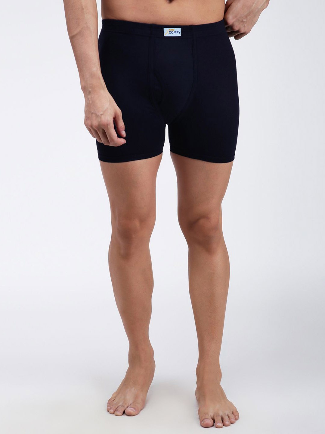 

AMUL COMFY Pure Cotton Breathability Trunks AC-FCTRIE-NVY-XL-1PC, Navy blue
