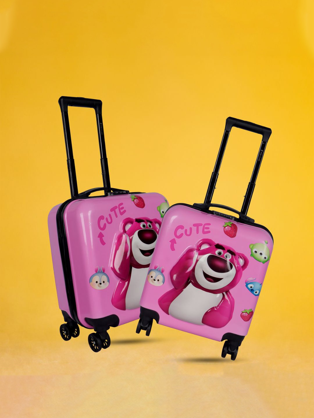 

Polo Class Kids Hard-Sided Cabin Trolley Bag, Pink
