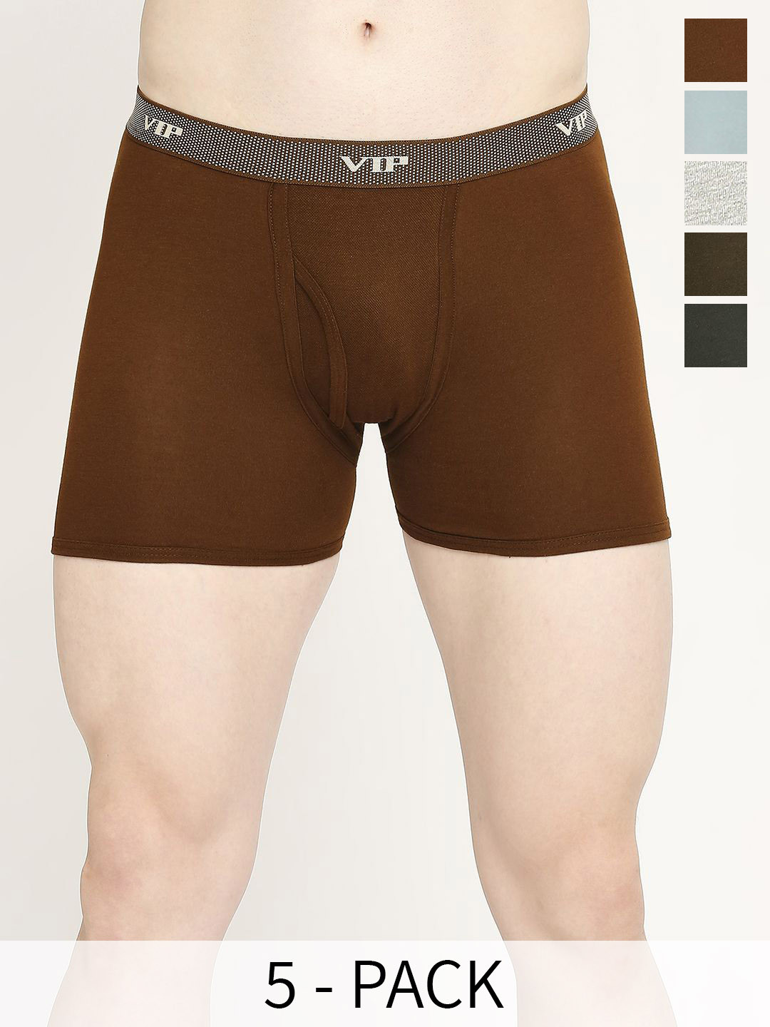 

VIP Pack Of 4 Cotton Assorted Breathability Trunks VP-MI-TR-FRESH-10P-PO4-95