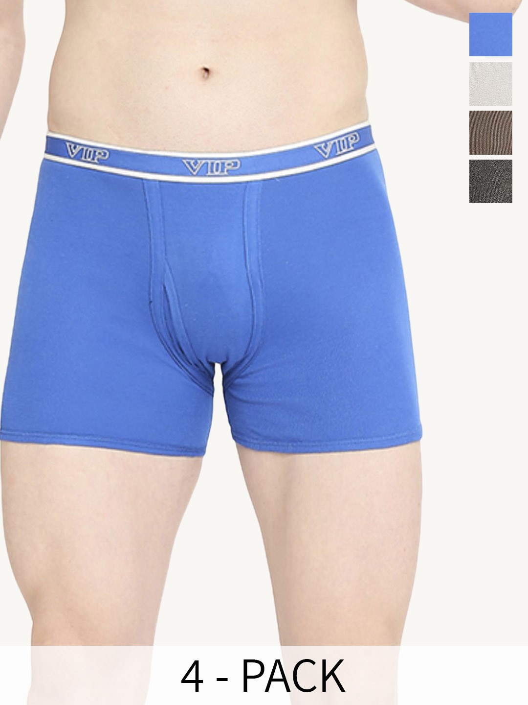

VIP Men Pack Of 5 Assorted Breathability Trunks VP-MI-TR-COLOR-10P-PO5-95
