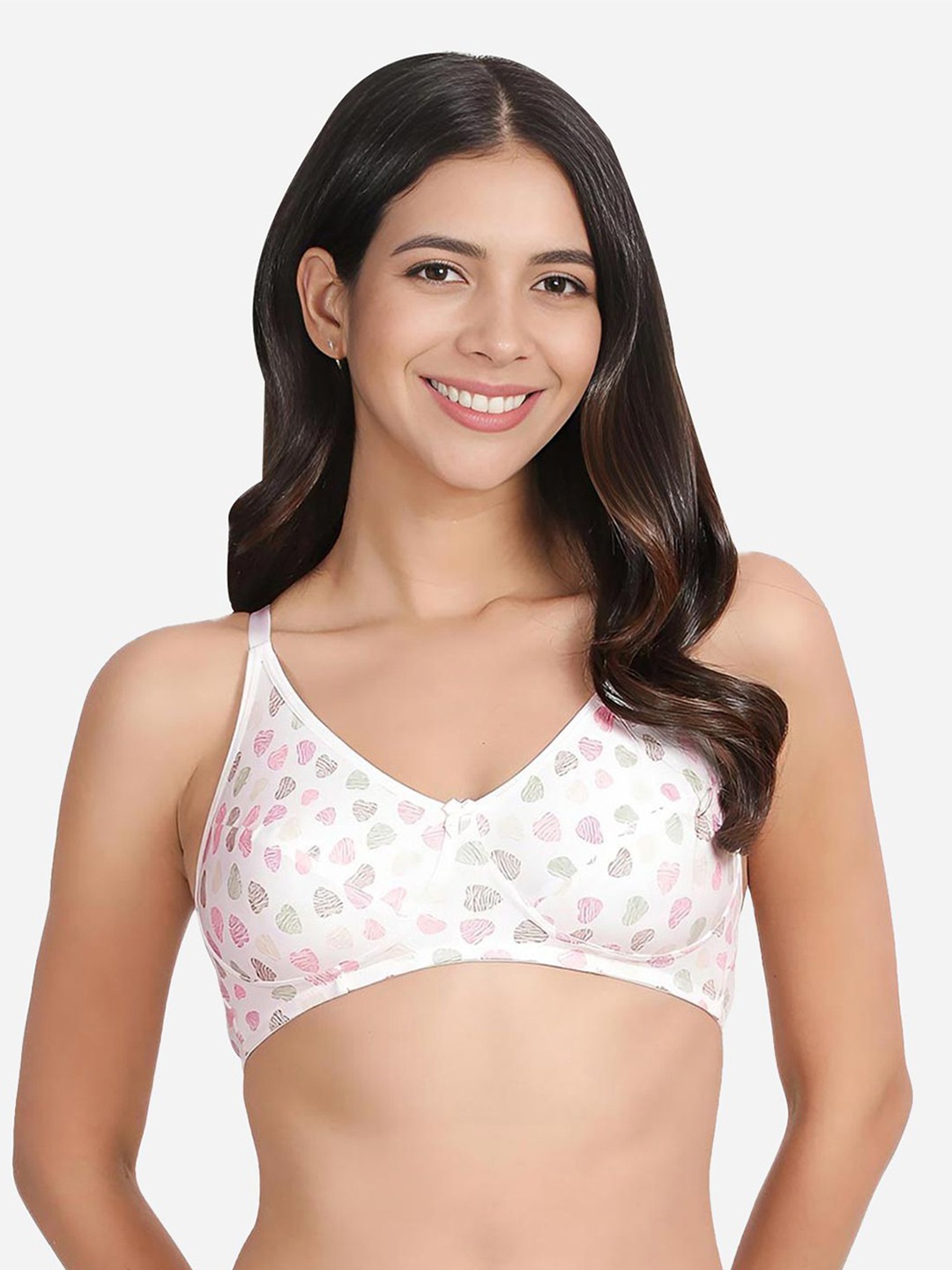 

Susie Women Graphic Medium Coverage Everyday Bra, White