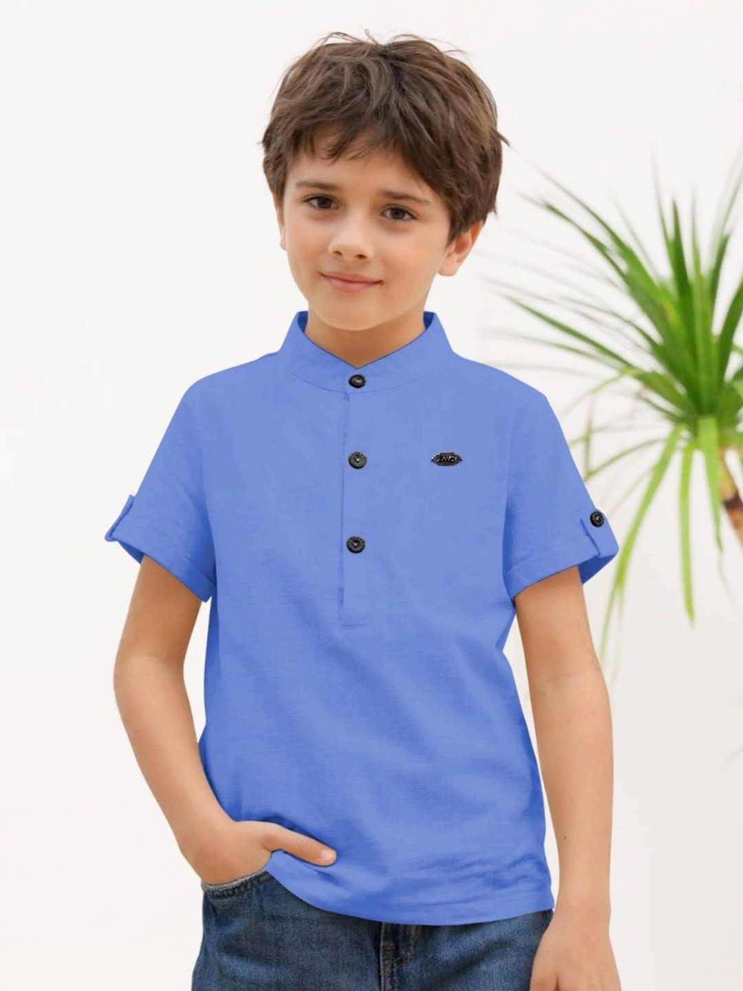 

BAESD Kids Boys Original Casual Shirt, Blue