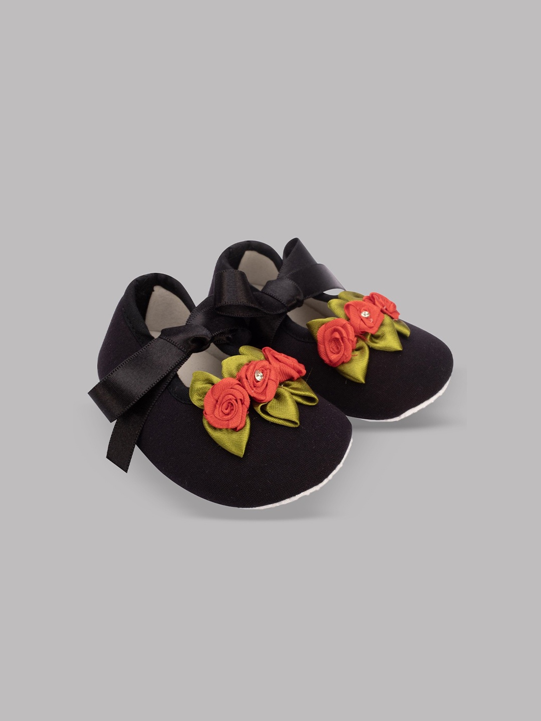 

BAESD Girls Cotton Booties, Black