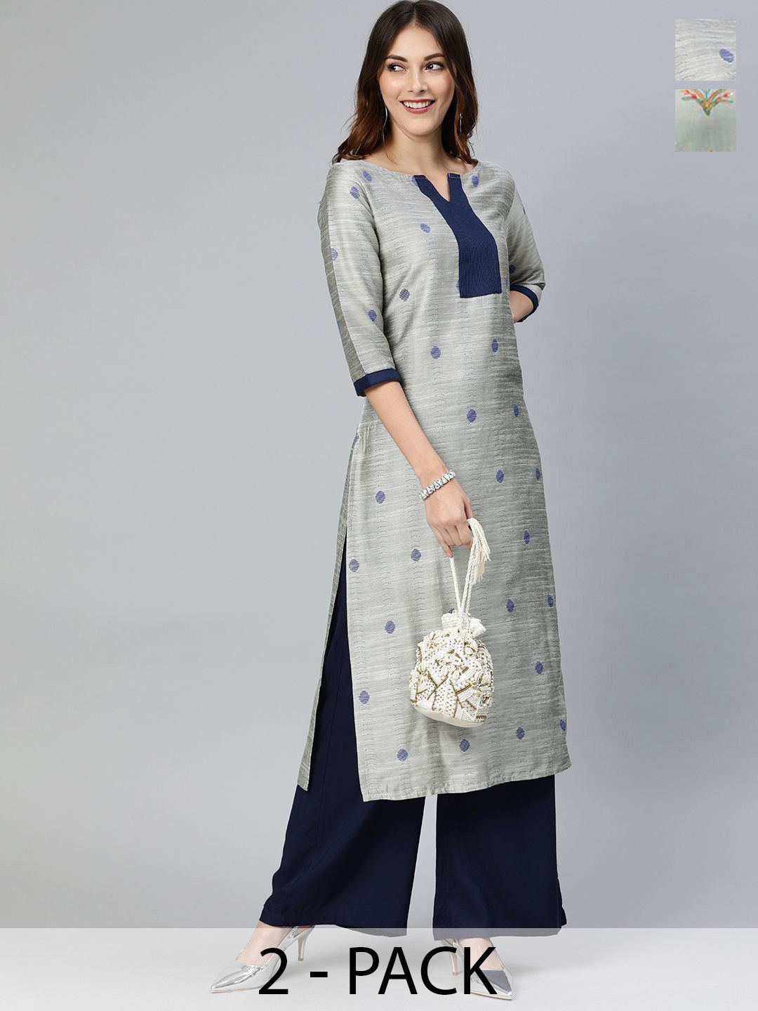 

Swishchick Floral Print Maxi Dress, Grey