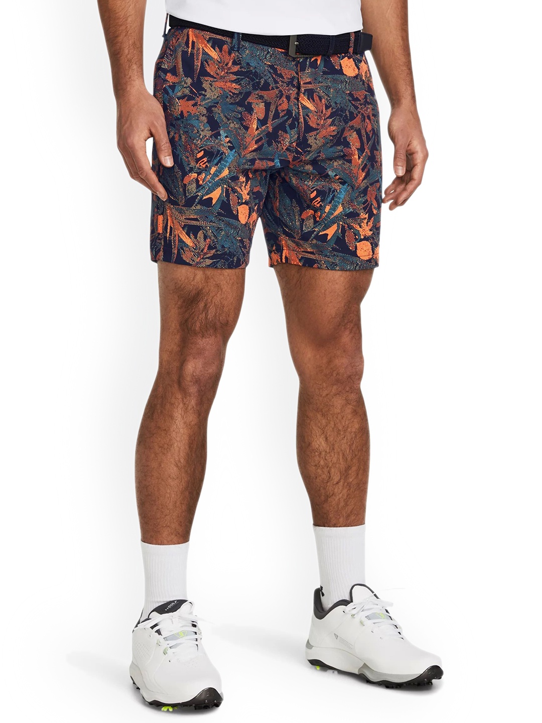 

UNDER ARMOUR Men Iso-Chill Printed 7 Short, Blue