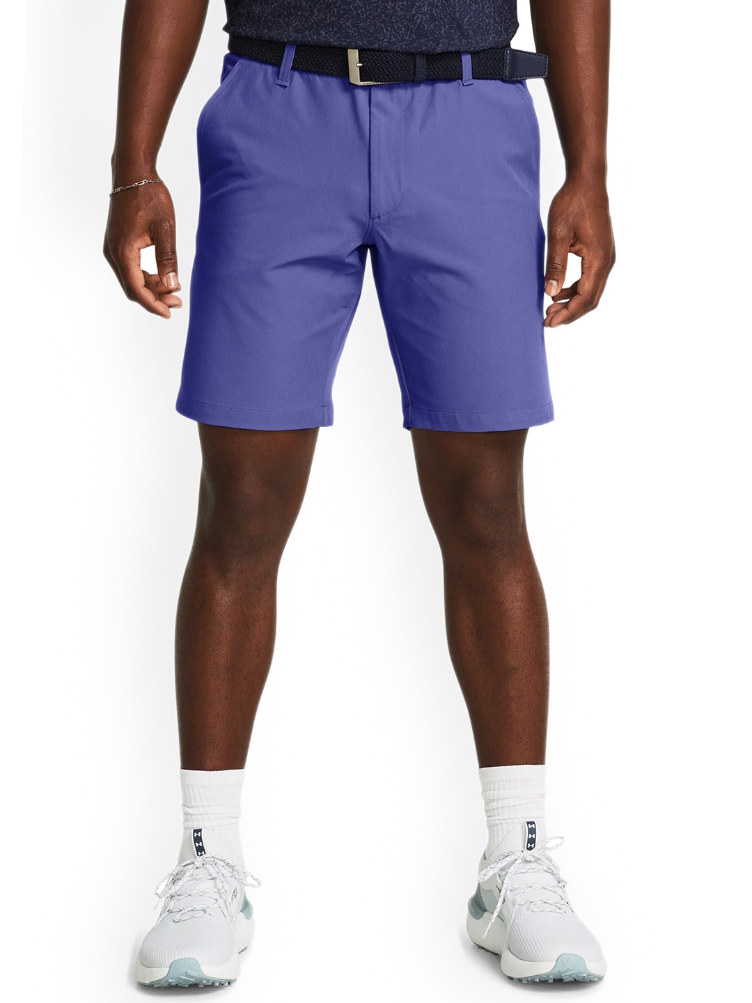 

UNDER ARMOUR Drive Taper Sports Shorts, Purple