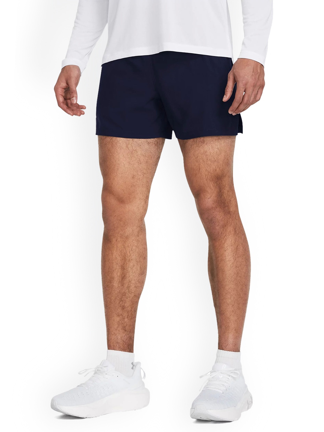 

UNDER ARMOUR Launch 5" Slim Fit Shorts, Blue