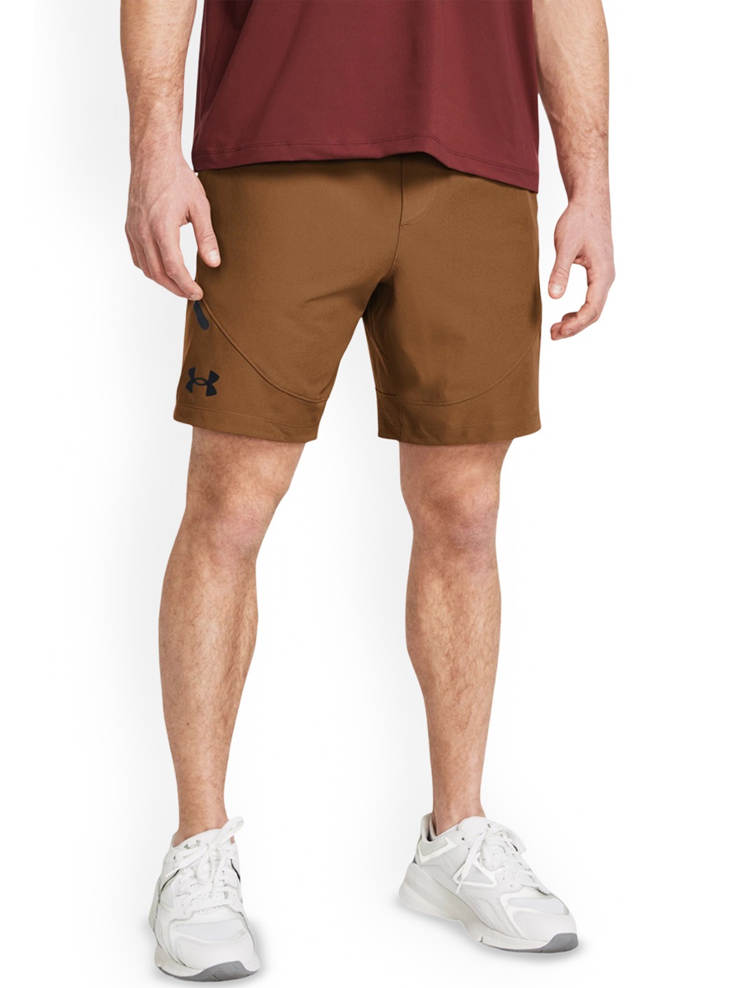 

UNDER ARMOUR Men Unstoppable Regular Fit Shorts, Brown