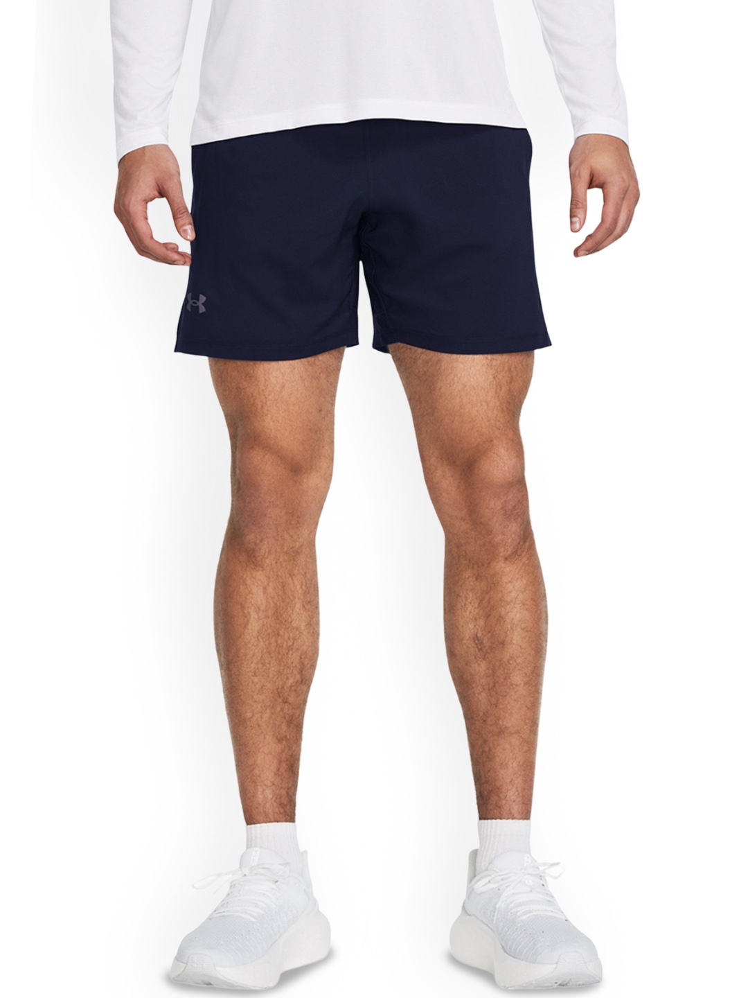 

UNDER ARMOUR LAUNCH PRO 2n1 7'' SHORTS, Blue