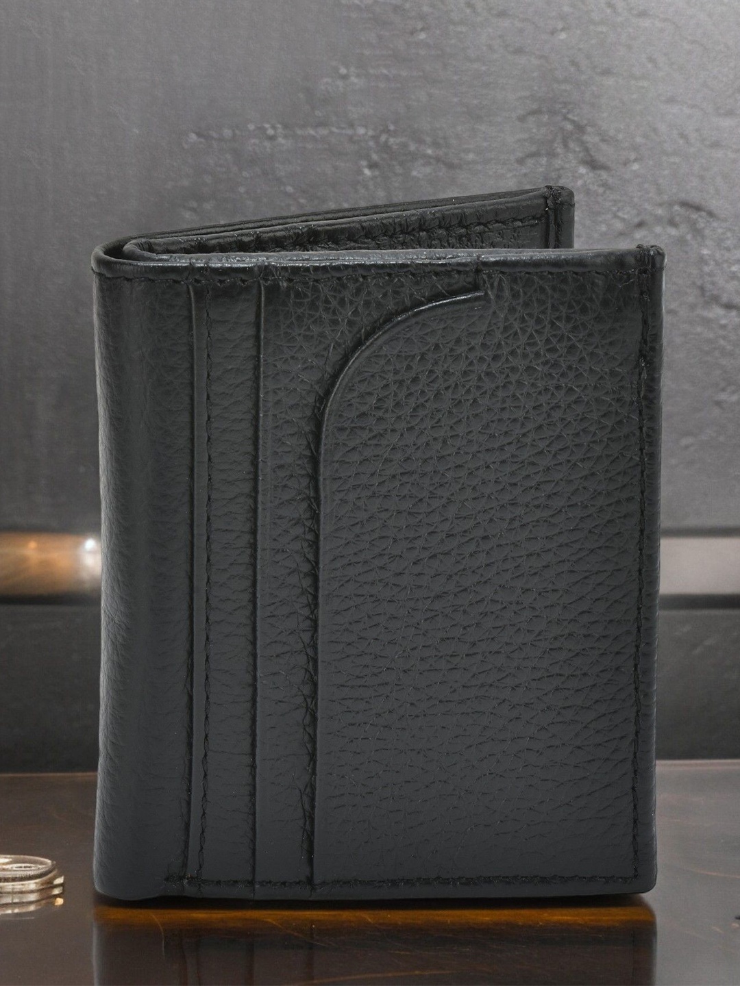 

Kastner Unisex Leather Card Holder, Black