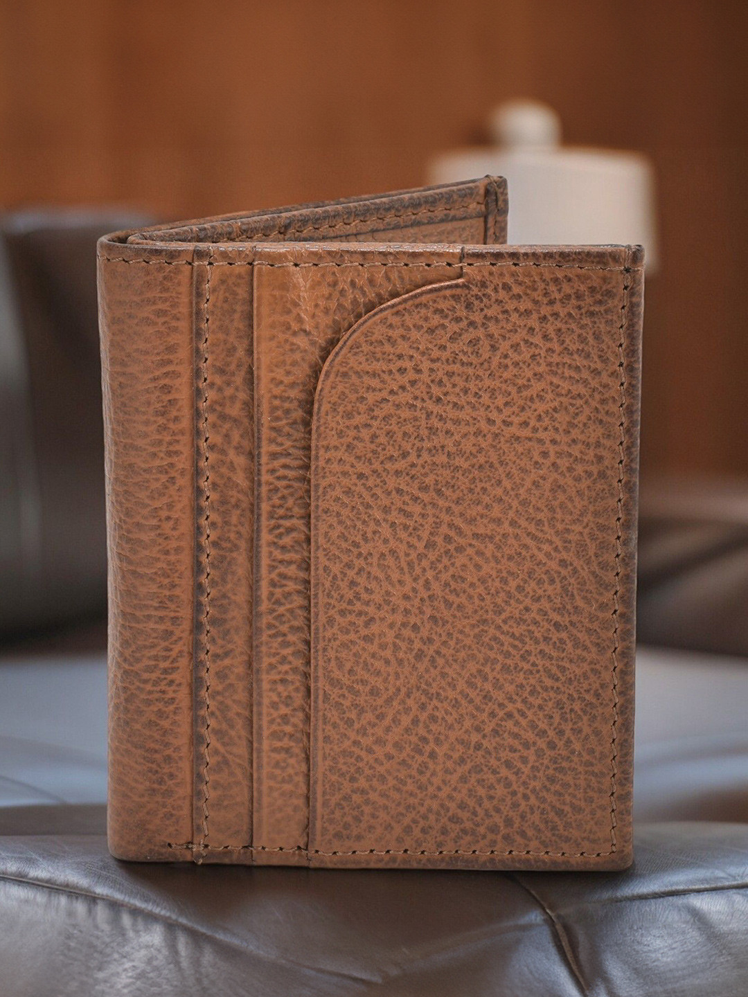 

Kastner Unisex Leather Card Holder, Tan