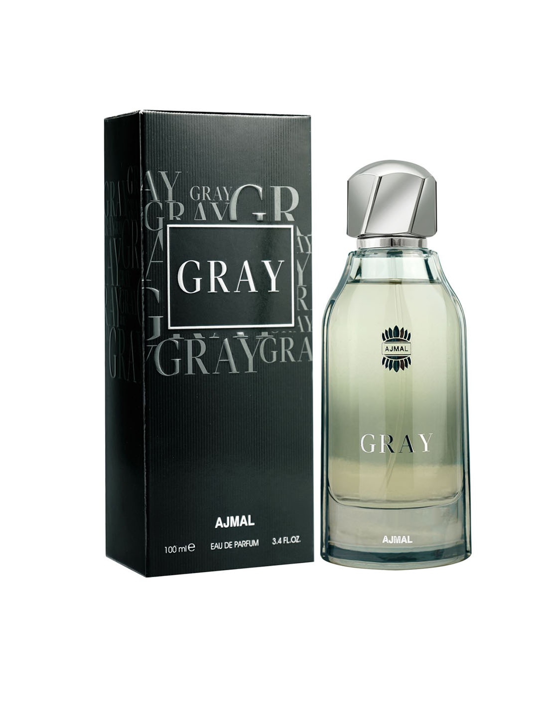 

Ajmal Men Gray Long Lasting Eau De Parfum - 100ml, Grey