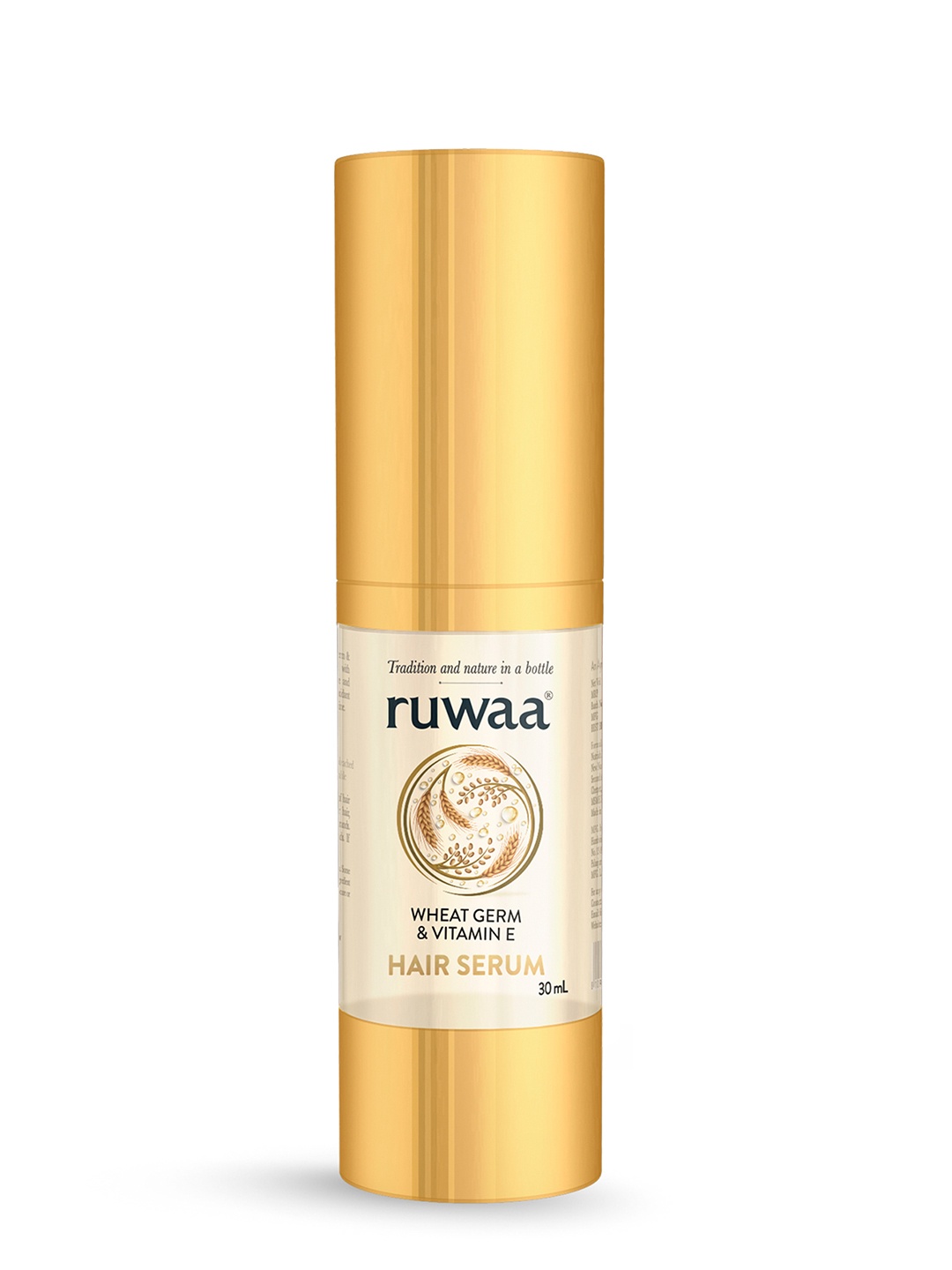 

ruwaa Wheat Germ & Vitamin E Hair Serum With Jojoba Oil - 30ml, Beige