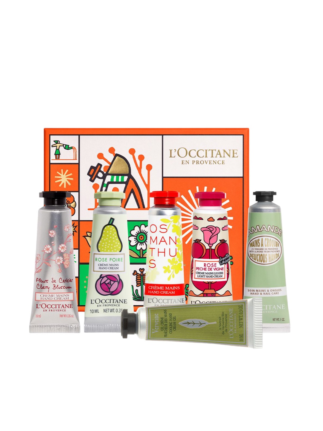 

LOccitane en Provence Botanical Bliss Hand Cream - 10ml each, Multi