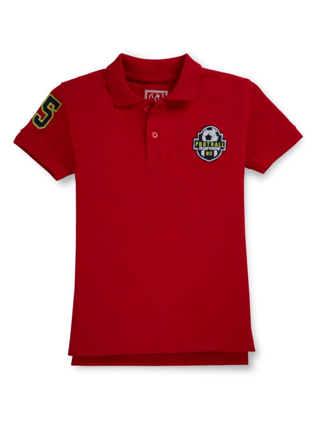 

Gini and Jony Boys Polo Collar T-shirt, Red
