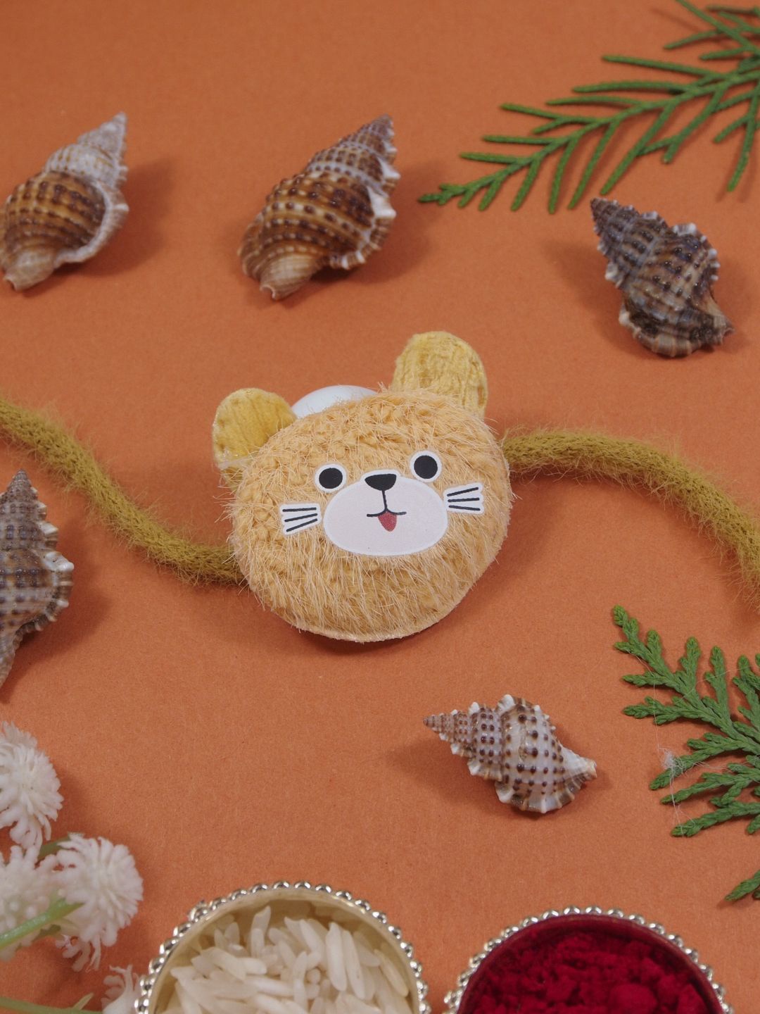 

I Jewels Boys Cartoon Character Thread Rakhi, Beige