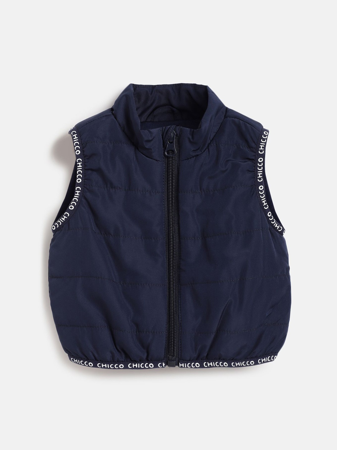 

Chicco Boys Longline Sleeveless Padded Jacket, Navy blue
