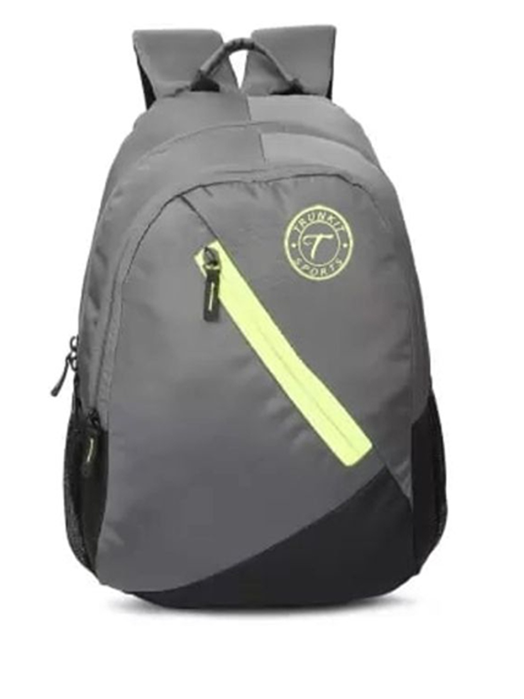 

TRUNKIT Unisex Brand Logo Backpack, Grey