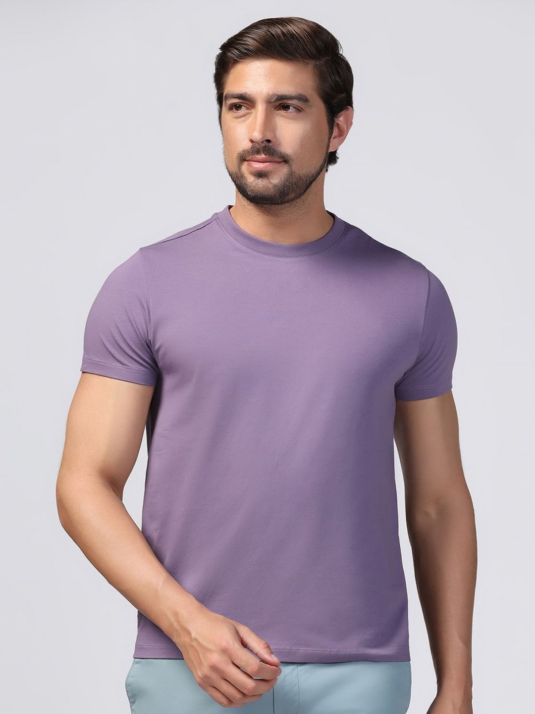 

Blackberrys Men Pockets T-shirt, Purple