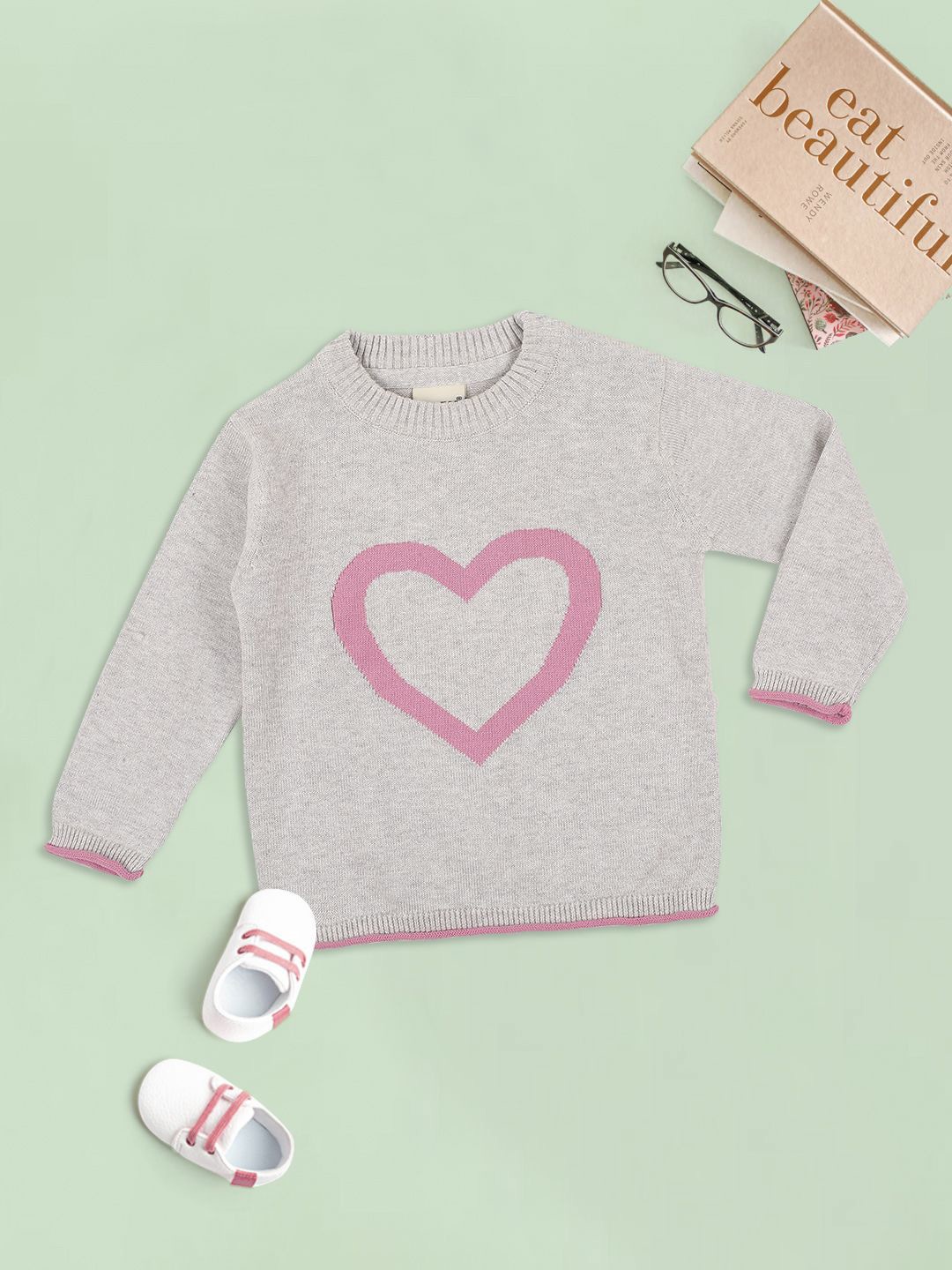 

MeeMee Girls Sweater Vest, Grey