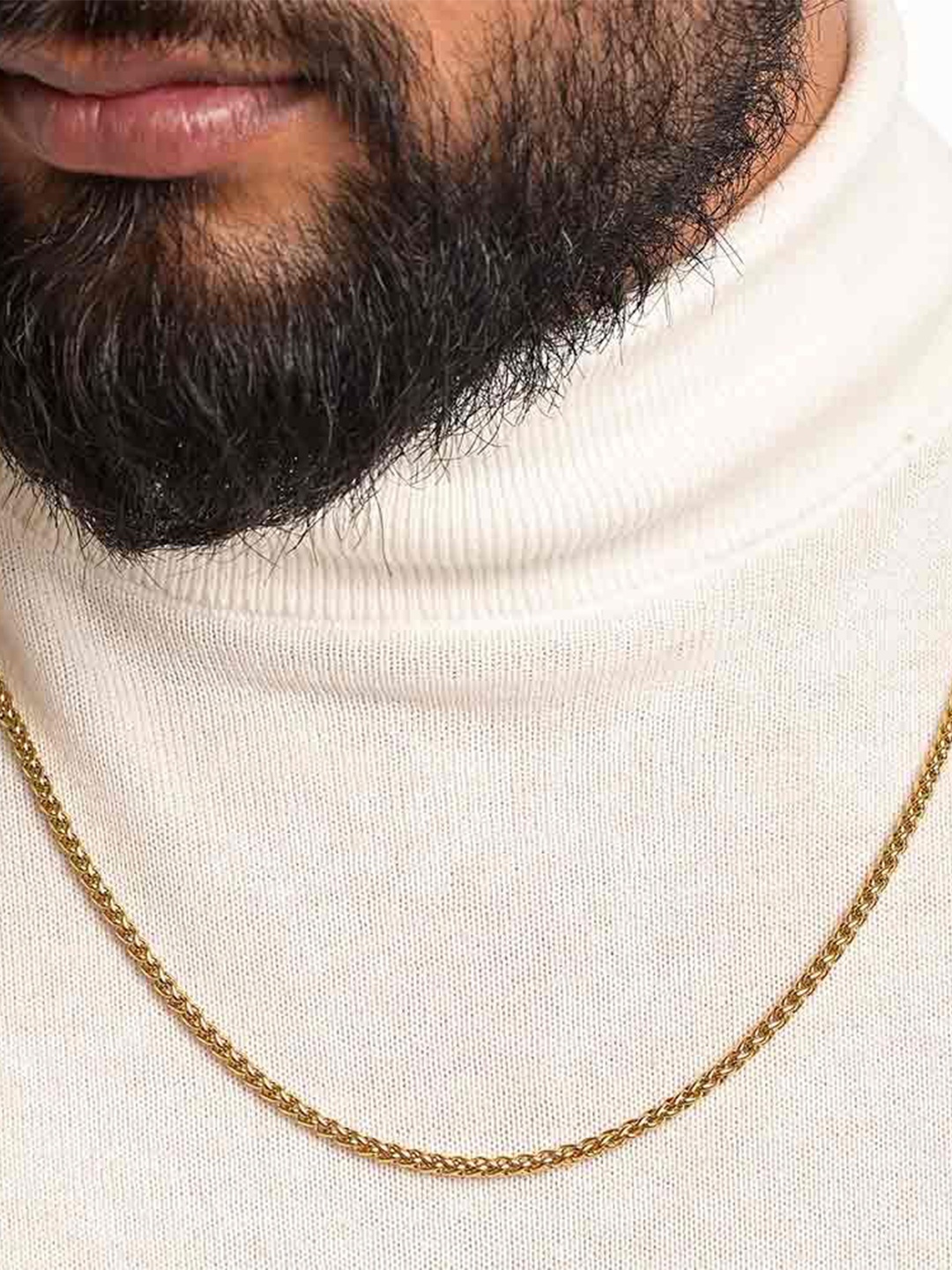 

PALMONAS Men Gold-Plated Chain