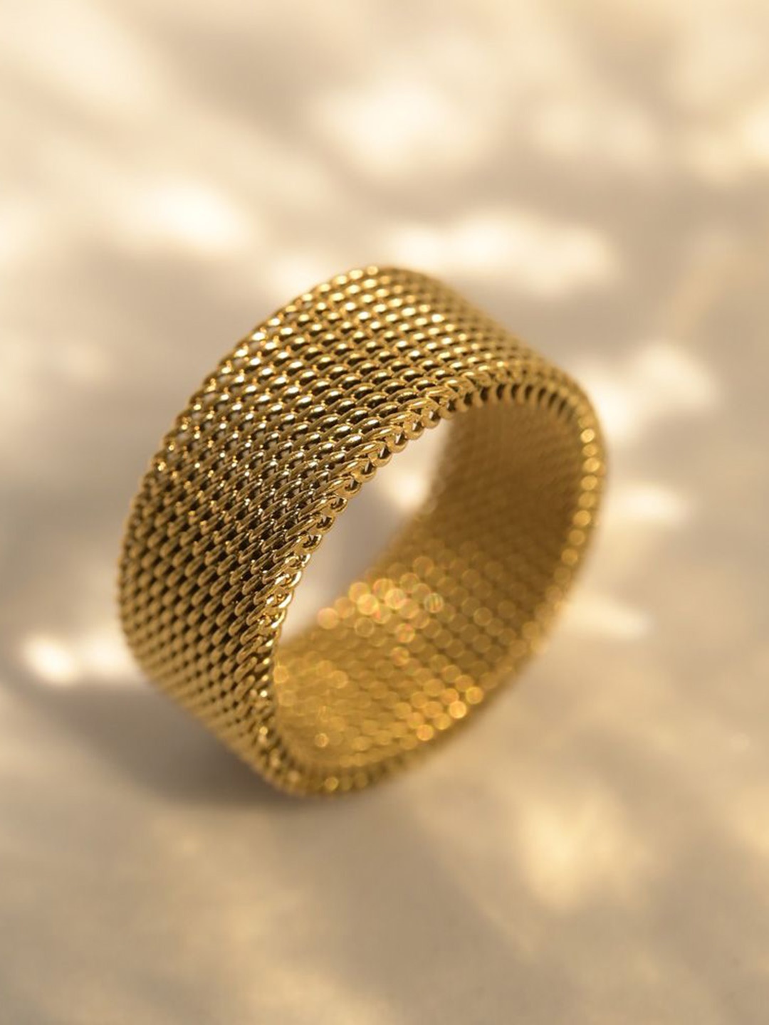

PALMONAS Gilded Gold-Plated Finger Ring