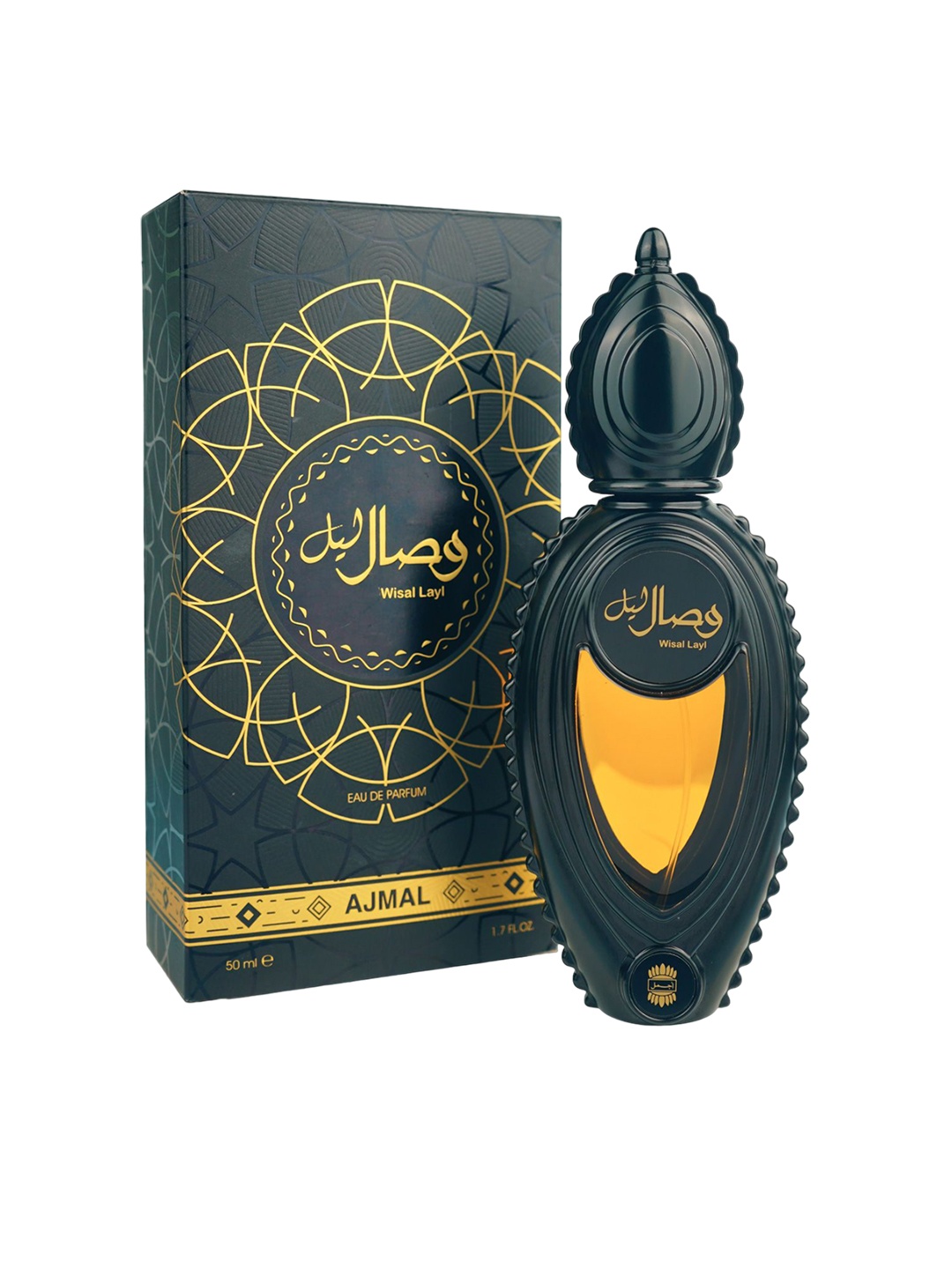 

Ajmal Wisal Layl Long Lasting Eau de Parfum-50ml, Charcoal