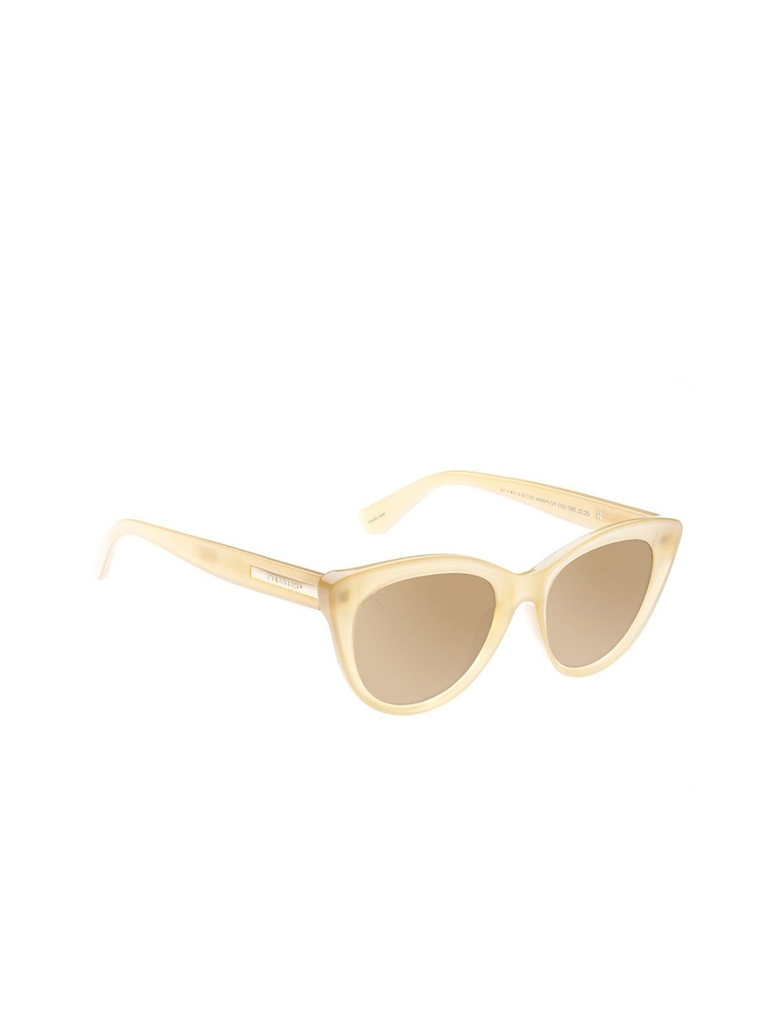 

Chilli Beans Women Cateye Sunglasses with UV Protected Lens, Brown