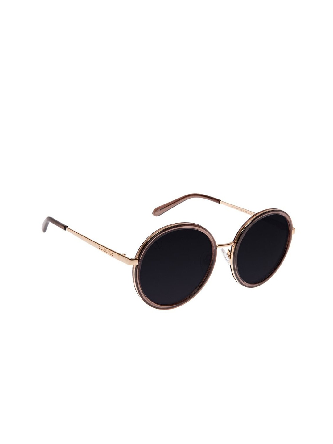

Chilli Beans Unisex Round Sunglasses with UV Protected Lens, Black