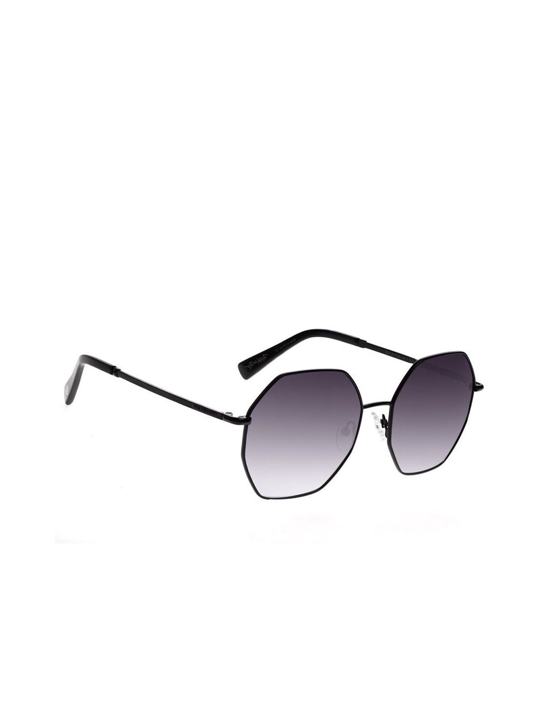 

Chilli Beans Unisex Full Rim Round Sunglasses with UV Protected Lens, Grey