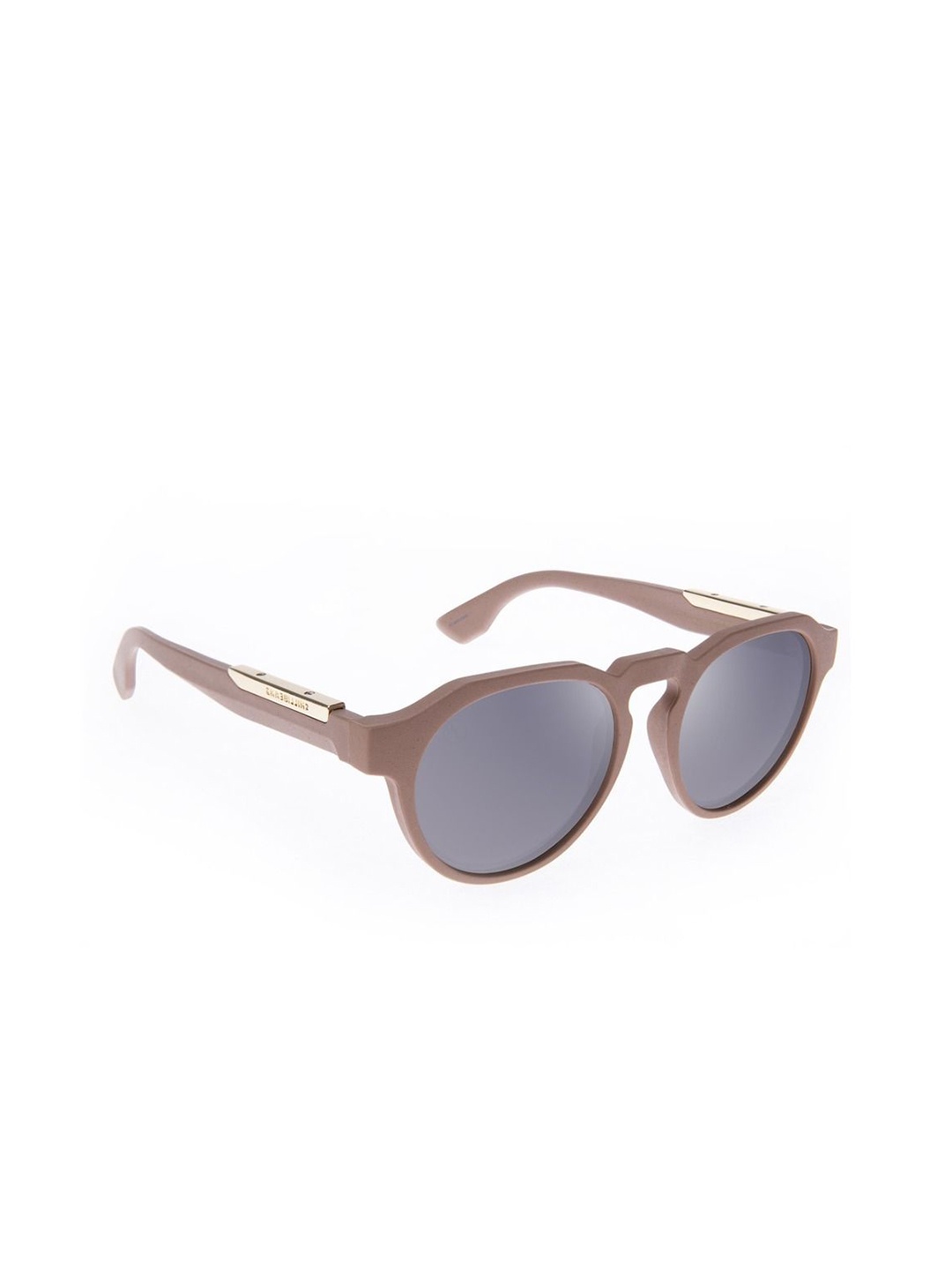 

Chilli Beans Unisex Round Sunglasses with UV Protected Lens, Peach