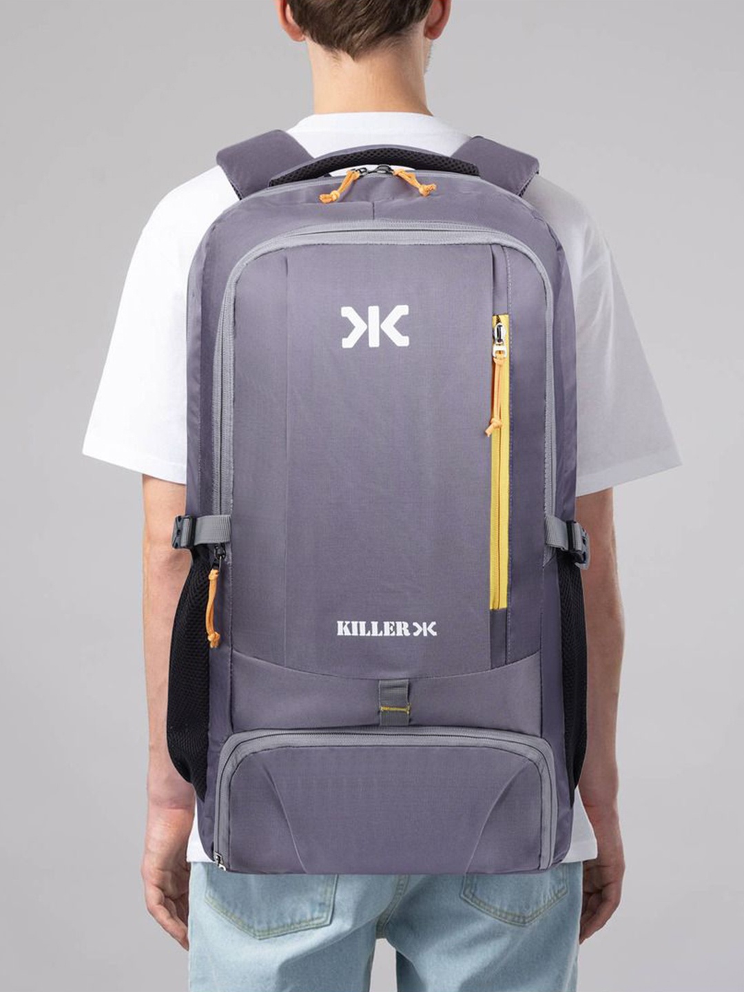 Killer Unisex Brand Logo Backpack with Shoe Pocket