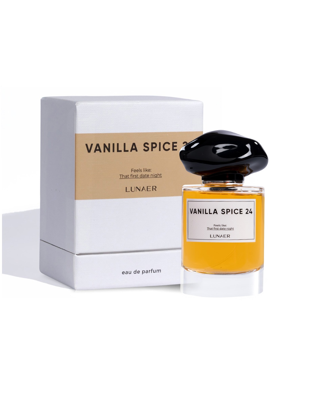 

LUNAER Vanilla Spice Luxury Perfume-50ml, Yellow