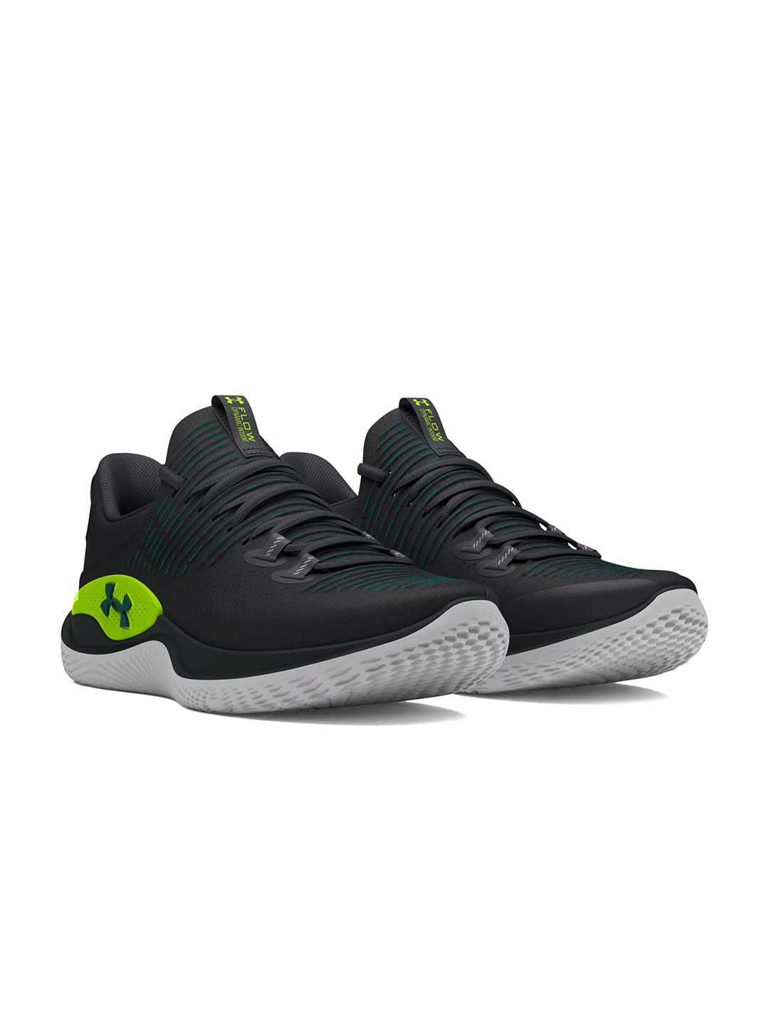 

UNDER ARMOUR Flow Dynamic Intellknit Men Non-Marking Sports Shoe, Black