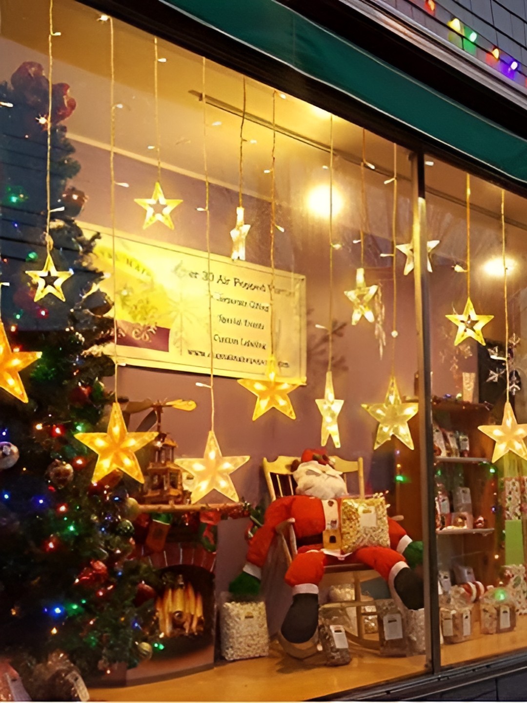 

ENORMITY White & Yellow Star Shaped LED String Lights