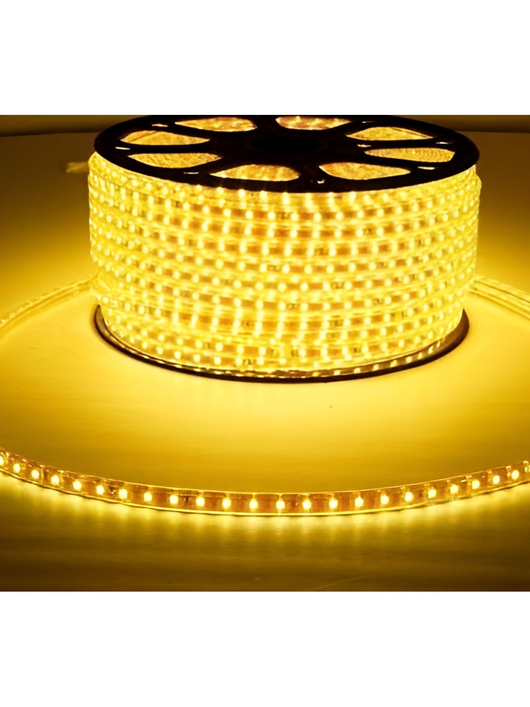 

ENORMITY Yellow Rice Shaped String Lights Rope