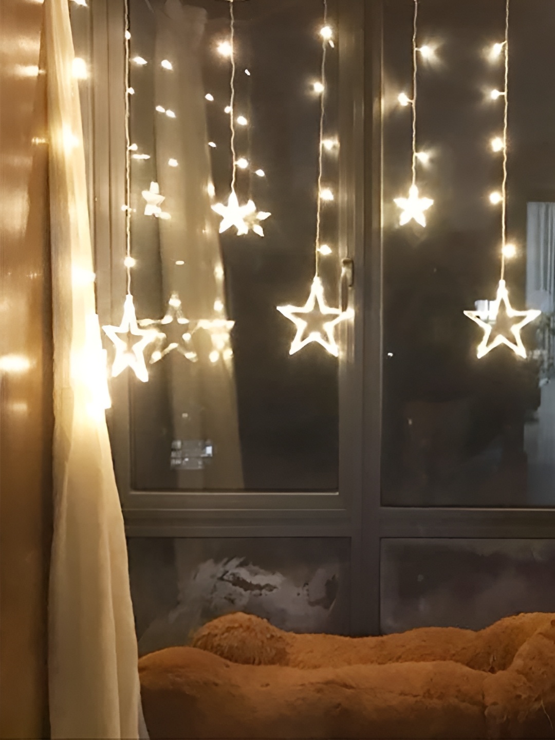 

ENORMITY White Star Shaped String Lights