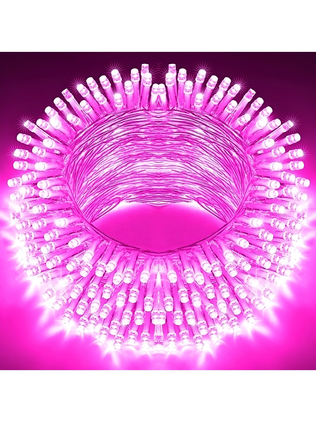 

ENORMITY Rice-Shaped String Lights, Pink